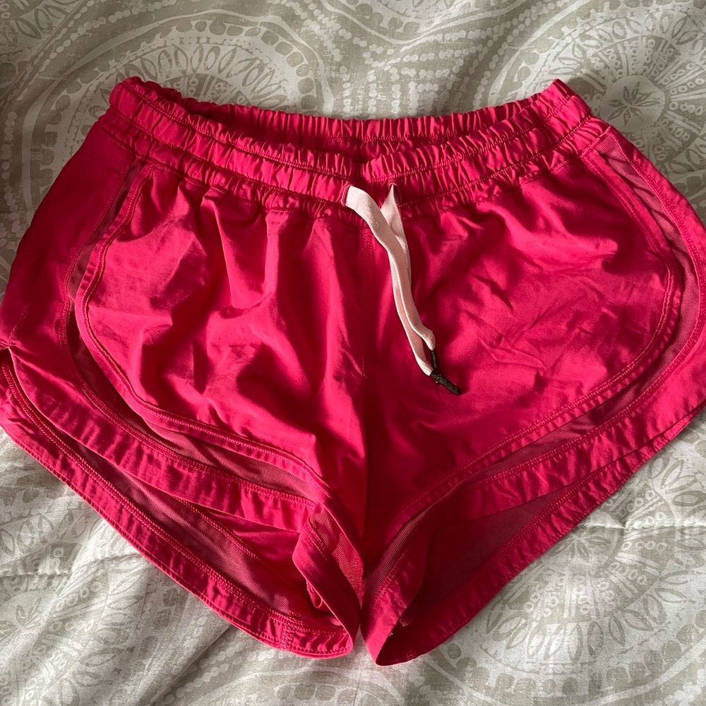 Women's Pink Athletic Shorts